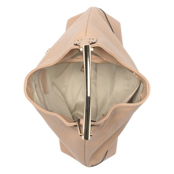 CHEVAL Made In Italy Leather Hobo With Metal Hardware Strap - Picture 2 of 3